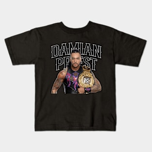DAMIAN PRIEST THE CHAMPIONS Kids T-Shirt